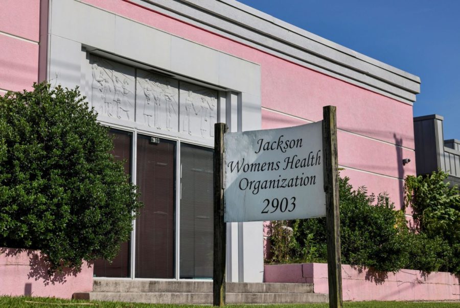 The Jackson Womens Health Organization main building in Jackson, Mississippi