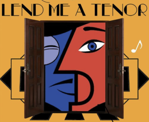 The updated "Lend Me a Tenor" poster.