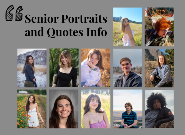 Class of 2025 Senior Portraits and Quotes Information